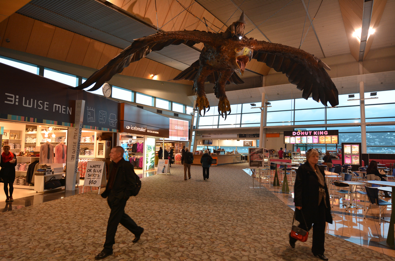 Wellington Airport has a single passenger terminal.